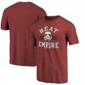 Miami Heat Fanatics Branded Cardinal Star Wars Empire Tri-Blend T-Shirt