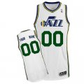 Customized Utah Jazz Jersey Revolution 30 White Home Basketball