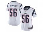 Women Nike New England Patriots #56 Andre Tippett Vapor Untouchable Limited White NFL Jersey
