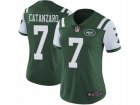 Women Nike New York Jets #7 Chandler Catanzaro Vapor Untouchable Limited Green Team Color NFL Jersey