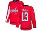 Men Adidas Washington Capitals #13 Jakub Vrana Red Home Authentic Stitched NHL Jersey