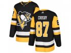 Youth Adidas Pittsburgh Penguins #87 Sidney Crosby Black Home Authentic Stitched NHL Jersey