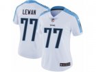 Women Nike Tennessee Titans #77 Taylor Lewan Vapor Untouchable Limited White NFL Jersey