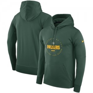 Green Bay Packers Nike Sideline Property Of Wordmark Logo Performance Pullover