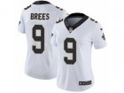 Women Nike New Orleans Saints #9 Drew Brees Vapor Untouchable Limited White NFL Jersey