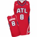 Mens Adidas Atlanta Hawks #8 Dwight Howard Swingman Red Alternate NBA Jersey