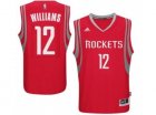 Mens Houston Rockets #12 Lou Williams adidas Red Swingman climacool Jersey