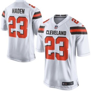 Nike Browns #23 Joe Haden white Team Color Men Stitched NFL New Elite Jersey