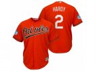 Mens Baltimore Orioles #2 J.J. Hardy 2017 Spring Training Cool Base Stitched MLB Jersey