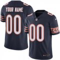 Mens Nike Chicago Bears Customized Navy Blue Team Color Vapor Untouchable Limited Player NFL Jersey
