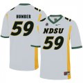 North Dakota State Bison 59 Ramon Humber White College Football Jersey