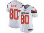 Women Nike Cleveland Browns #80 Ricardo Louis Vapor Untouchable Limited White NFL Jersey