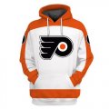 Flyers White All Stitched Hooded Sweatshirt