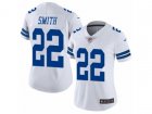 Women Nike Dallas Cowboys #22 Emmitt Smith Vapor Untouchable Limited White NFL Jersey