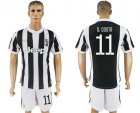 2017-18 Juventus 11 D.COSTA Home Soccer Jersey