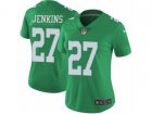 Women Nike Philadelphia Eagles #27 Malcolm Jenkins Limited Green Rush NFL Jersey