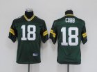 youth nfl green bay packers #18 cobb green