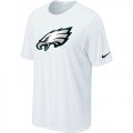 Philadelphia Eagles Sideline Legend Authentic Logo T-Shirt White