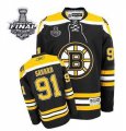 nhl jerseys boston bruins #91 savard black[2013 stanley cup]