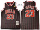 Bulls #23 Michael Jordan Black 1997-98 Hardwood Classics Jersey