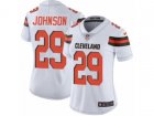 Women Nike Cleveland Browns #29 Duke Johnson Vapor Untouchable Limited White NFL Jersey