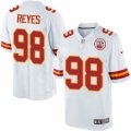 Mens Nike Kansas City Chiefs #98 Kendall Reyes Limited White NFL Jersey