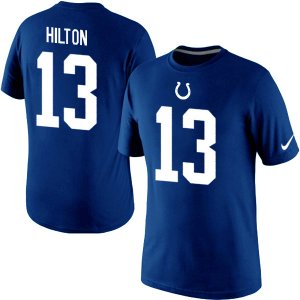 Nike Indianapolis Colts #13 T.Y. Hilton Pride Name & Number T-Shirt blue