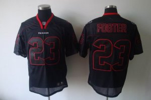 nfl houston texans #23 foster black[lights out]