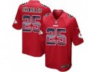 Nike Kansas City Chiefs #25 Jamaal Charles Red Team Color Mens Stitched NFL Limited Strobe Jersey