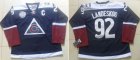 NHL Colorado Avalanche #92 Gabriel Landeskog Navy Blue Jerseys