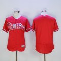 Philadelphia Phillies Blank Red Flexbase Authentic Collection Stitched MLB Jersey