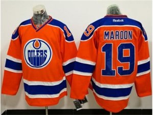Edmonton Oilers #19 Patrick Maroon Orange Alternate Stitched NHL Jersey