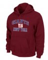 New York Giants Heart & Soul Pullover Hoodie Red