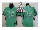 2015 Super Bowl XLIX nike women seattle seahawks #24 marshawn lynch green[Elite drift fashion]