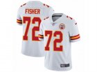 Nike Kansas City Chiefs #72 Eric Fisher Vapor Untouchable Limited White NFL Jersey