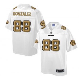 Nike Kansas City Chiefs #88 Tony Gonzalez White Men NFL Pro Line Fashion Game Jersey