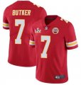 Nike Chiefs #7 Harrison Butker Red 2021 Super Bowl LV Vapor Untouchable Limited