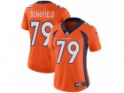 Women Nike Denver Broncos #79 Michael Schofield Vapor Untouchable Limited Orange Team Color NFL Jersey
