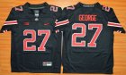 NCAA Youth Ohio State Buckeyes #27 Eddie George Black Jerseys