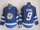 NHL Winnipeg Jets #9 Evander Kane Dark Blue 2011 Style Stitched jerseys