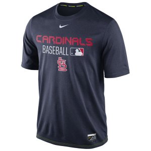 MLB Men\'s St. Louis Cardinals Nike Legend Issue Performance T-Shirt - Navy