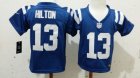 Nike Kids Indianapolis Colts #13 T.Y. Hilton Blue jerseys