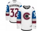 Mens Reebok Colorado Avalanche #32 Francois Beauchemin Authentic White 2016 Stadium Series NHL Jersey