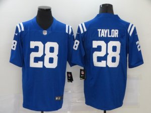 Nike Colts #18 Jonathan Taylor Blue Vapor Untouchable Limited Jersey