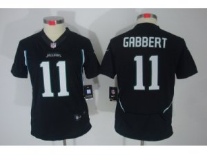 Nike Women Jacksonville Jaguars #11 Blaine Gabbert black jerseys