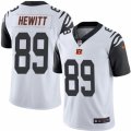 Mens Nike Cincinnati Bengals #89 Ryan Hewitt Limited White Rush NFL Jersey