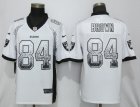 Nike Raiders #84 Antonio Brown White Drift Fashion Limited Jersey