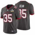 Nike Buccaneers #35 Jamel Dean Gray 2021 Super Bowl LV Vapor Untouchable Limited