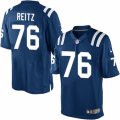 Mens Nike Indianapolis Colts #76 Joe Reitz Limited Royal Blue Team Color NFL Jersey