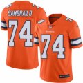 Youth Nike Denver Broncos #74 Ty Sambrailo Limited Orange Rush NFL Jersey